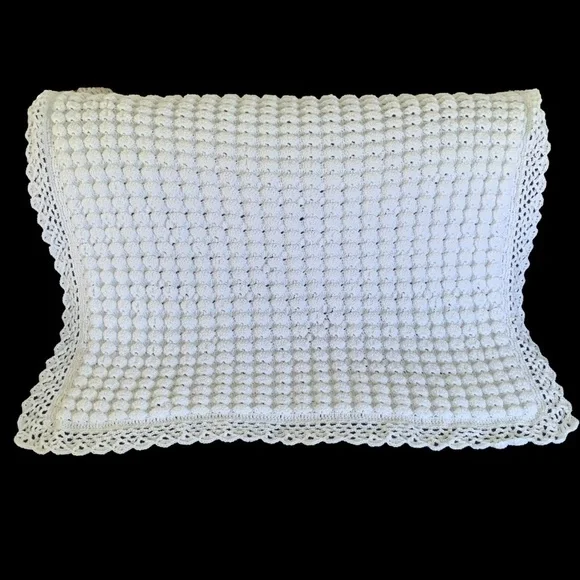 Hand crochet custom made baby blanket - Picture 7 of 16